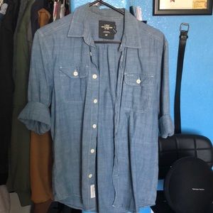 Denim button down shirt (Donated)